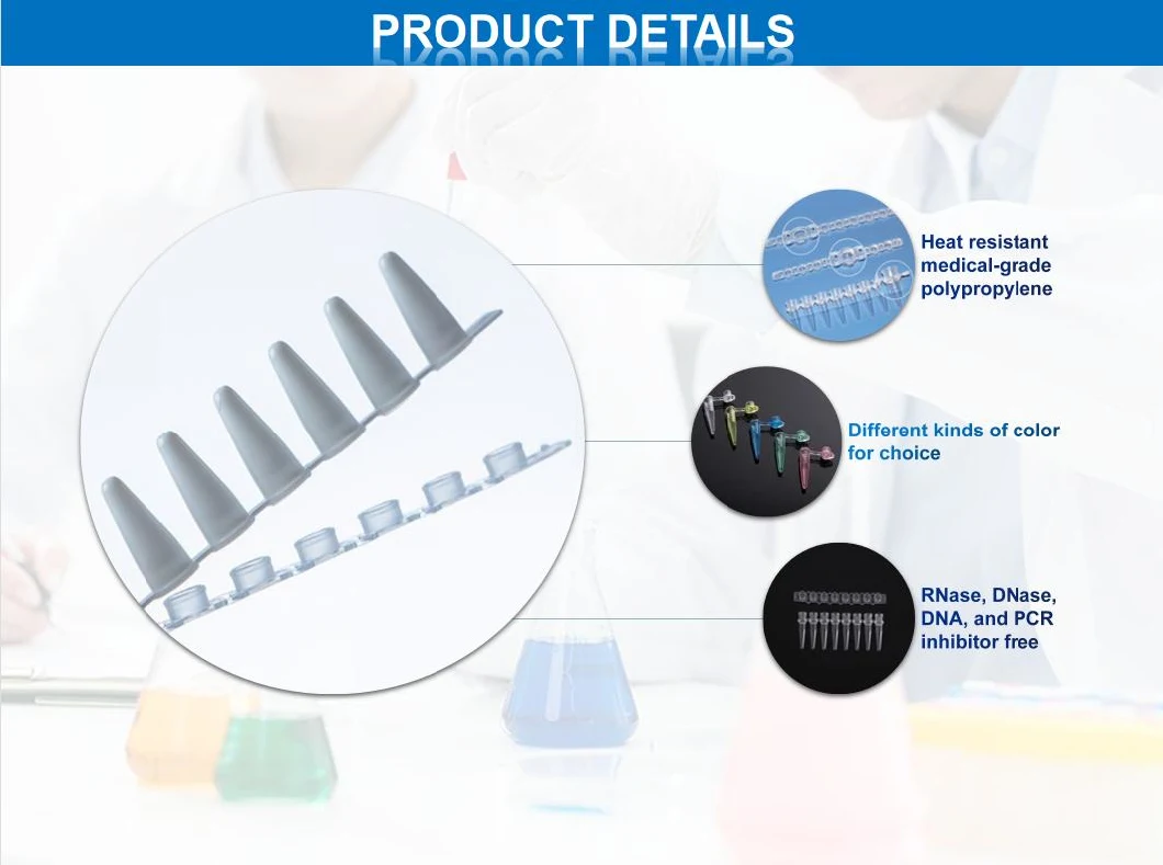 96 Well PCR Plate Semi-Skirte Low Profile PP