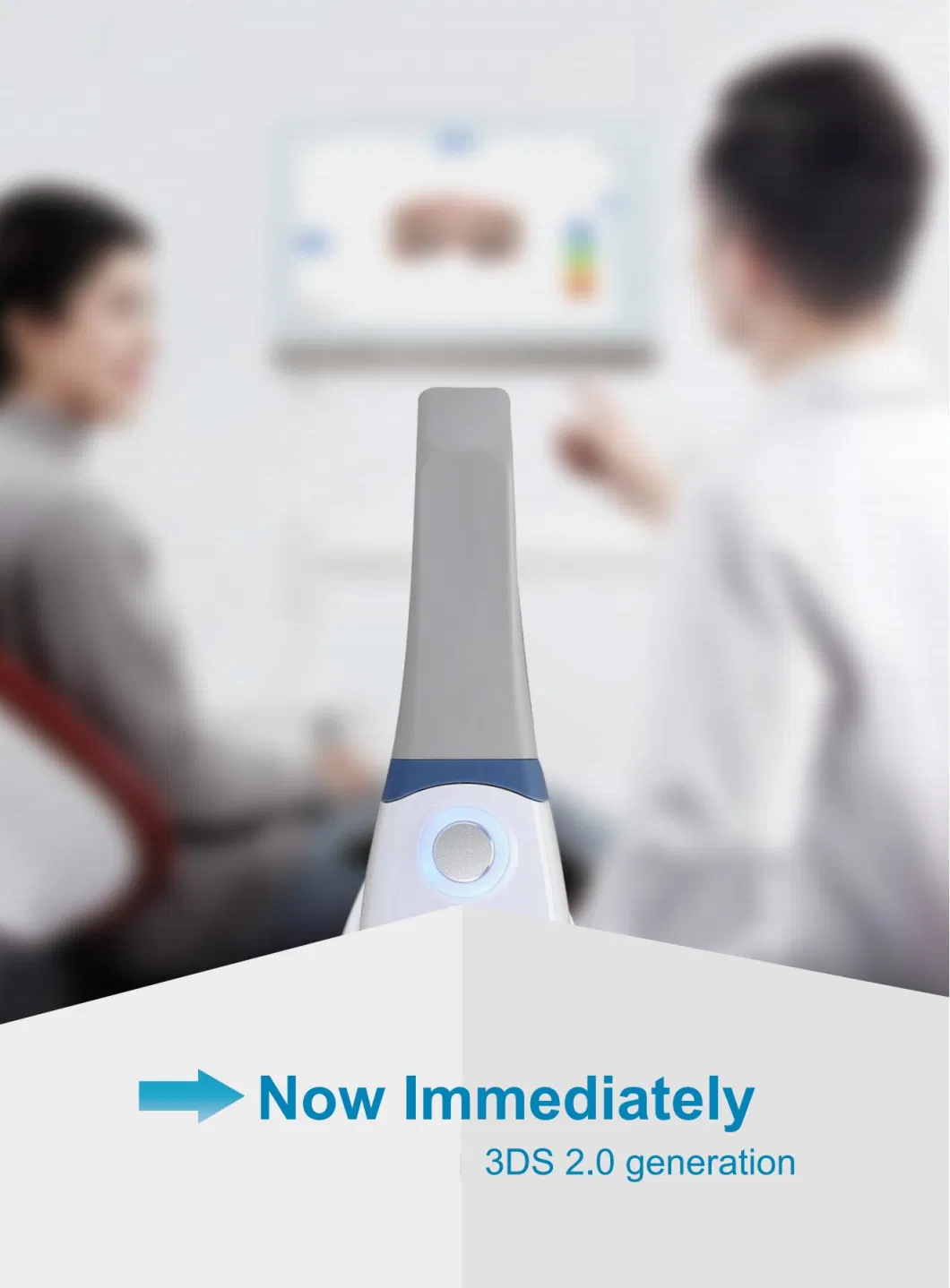 Dental Oral Scanner Digital 3D Scanner for Implant Orthodontics Restoration