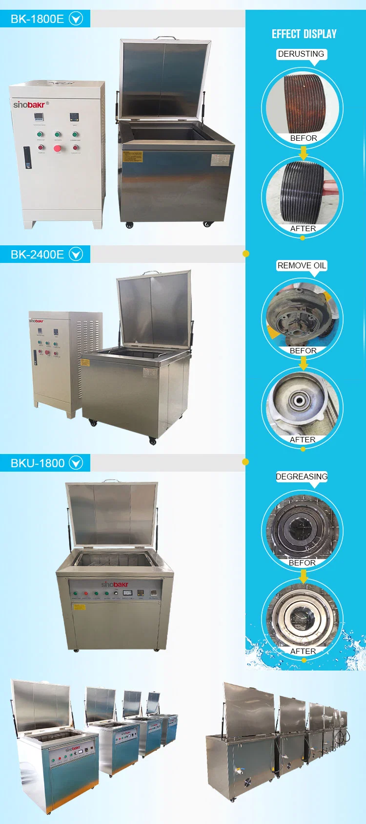 Ultrasonic Cleaning Tank Transducer Chemical Lab Ultrasonic Cleaner with Degas